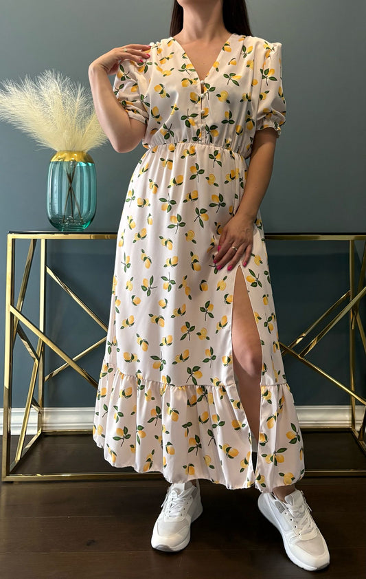 Ilga vasariška suknelė "Citrina"
